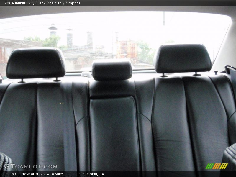 Black Obsidian / Graphite 2004 Infiniti I 35