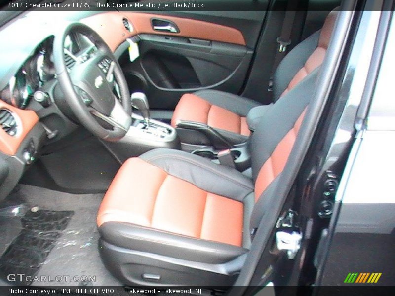 Front Seat of 2012 Cruze LT/RS