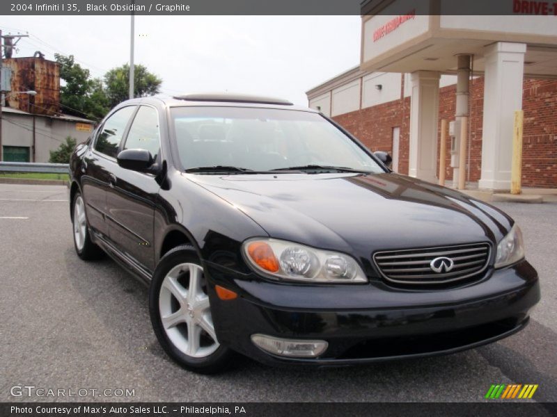 Black Obsidian / Graphite 2004 Infiniti I 35
