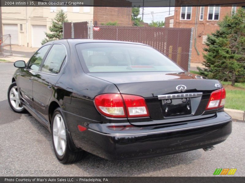 Black Obsidian / Graphite 2004 Infiniti I 35