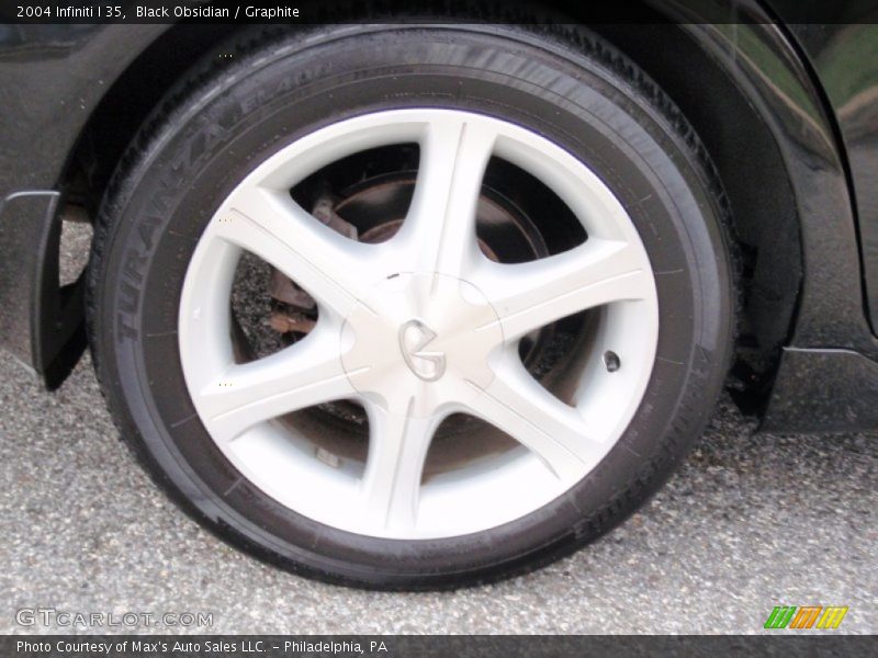 Black Obsidian / Graphite 2004 Infiniti I 35
