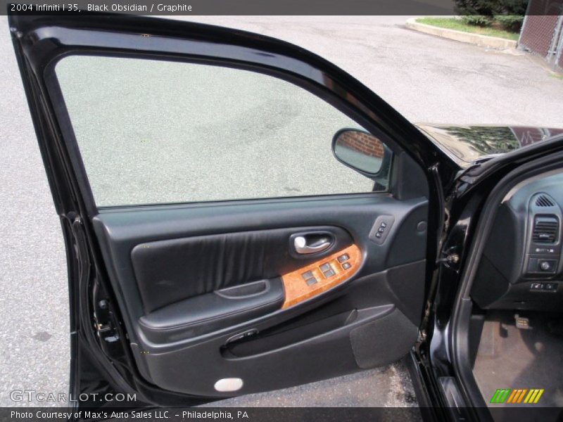 Black Obsidian / Graphite 2004 Infiniti I 35