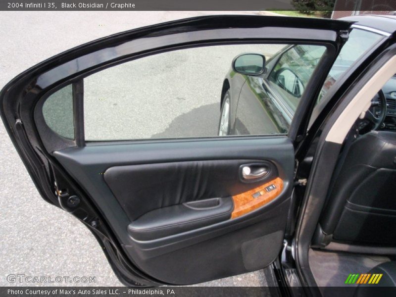 Black Obsidian / Graphite 2004 Infiniti I 35