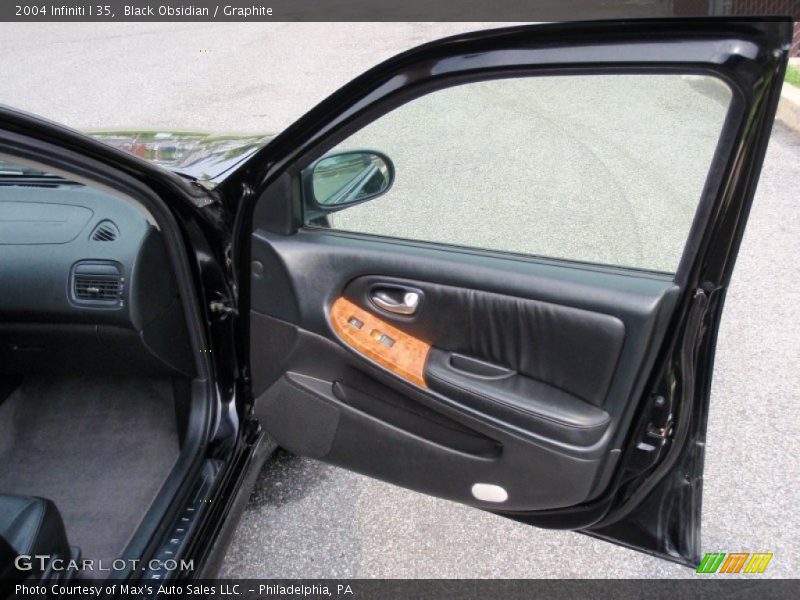 Black Obsidian / Graphite 2004 Infiniti I 35