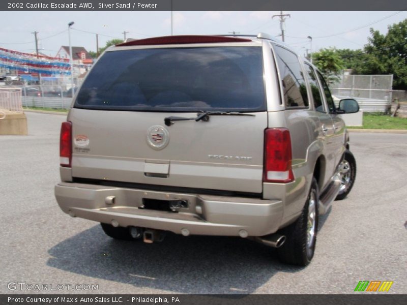 Silver Sand / Pewter 2002 Cadillac Escalade AWD