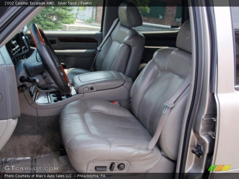 Silver Sand / Pewter 2002 Cadillac Escalade AWD