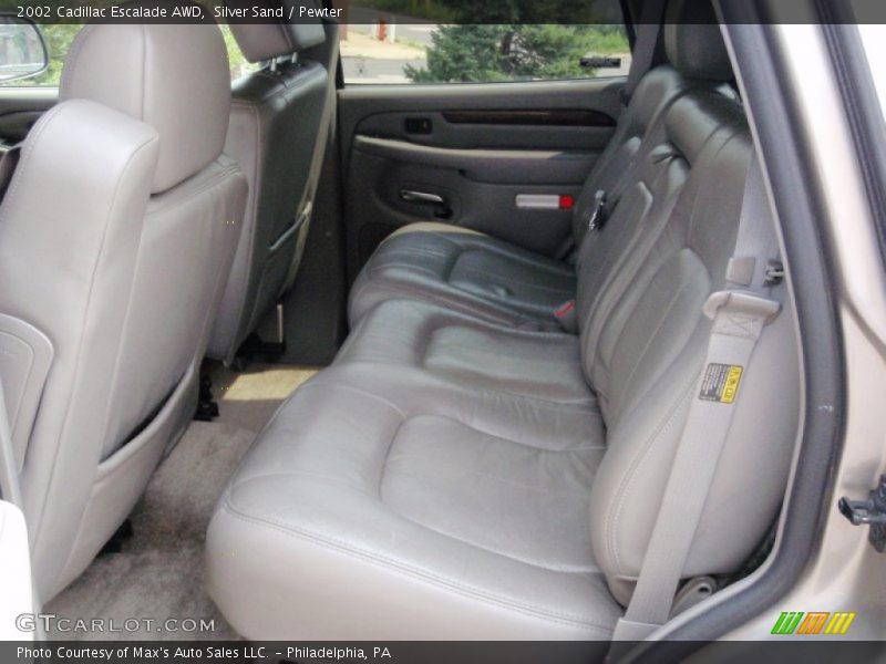 Silver Sand / Pewter 2002 Cadillac Escalade AWD