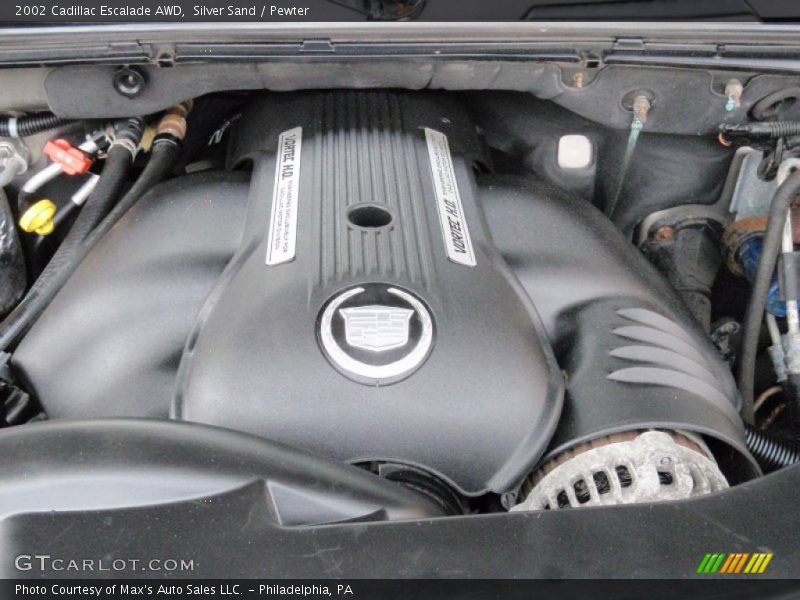 Silver Sand / Pewter 2002 Cadillac Escalade AWD