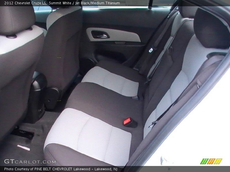 Summit White / Jet Black/Medium Titanium 2012 Chevrolet Cruze LS