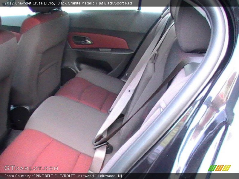 Black Granite Metallic / Jet Black/Sport Red 2012 Chevrolet Cruze LT/RS