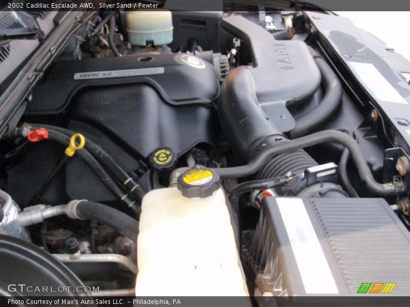 Silver Sand / Pewter 2002 Cadillac Escalade AWD