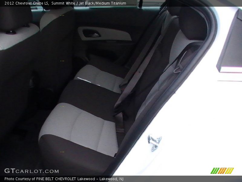 Summit White / Jet Black/Medium Titanium 2012 Chevrolet Cruze LS