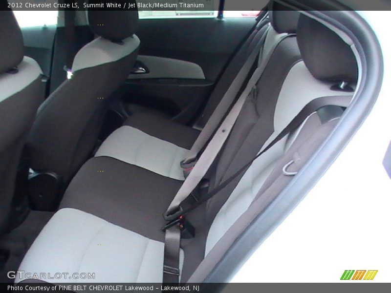 Summit White / Jet Black/Medium Titanium 2012 Chevrolet Cruze LS