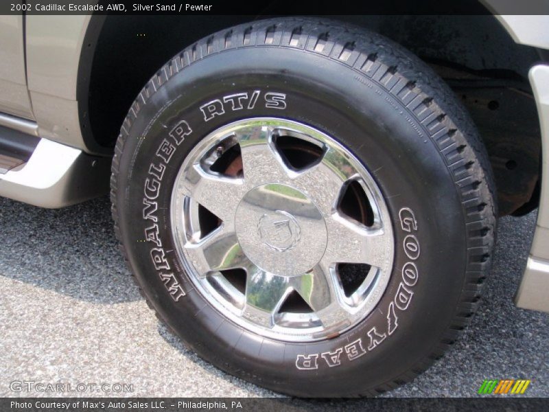 Silver Sand / Pewter 2002 Cadillac Escalade AWD
