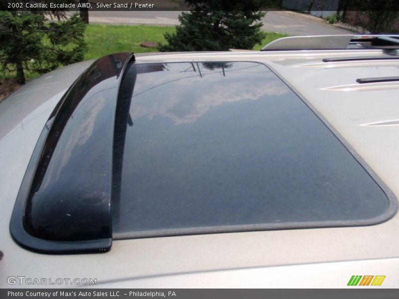 Silver Sand / Pewter 2002 Cadillac Escalade AWD
