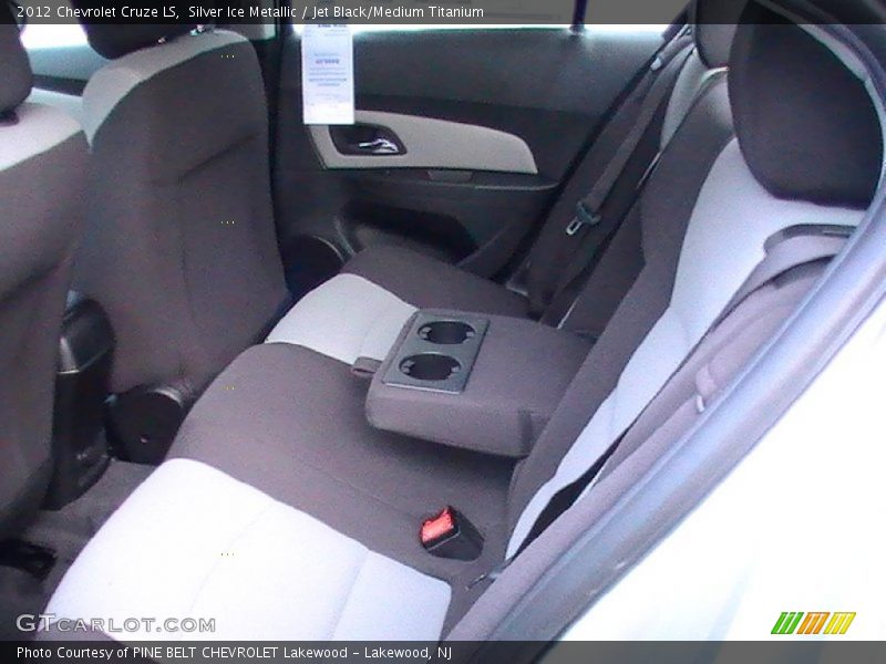 Silver Ice Metallic / Jet Black/Medium Titanium 2012 Chevrolet Cruze LS