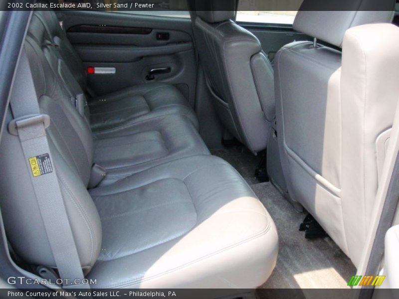 Silver Sand / Pewter 2002 Cadillac Escalade AWD