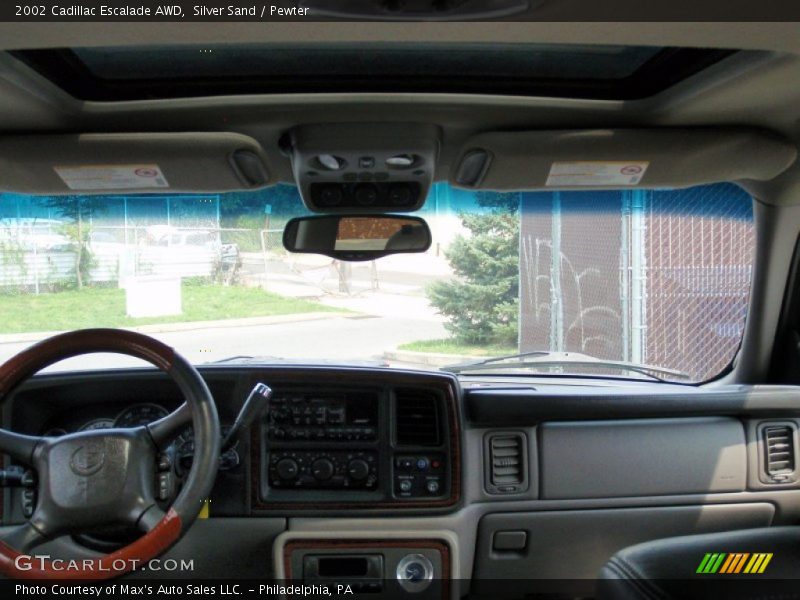 Silver Sand / Pewter 2002 Cadillac Escalade AWD