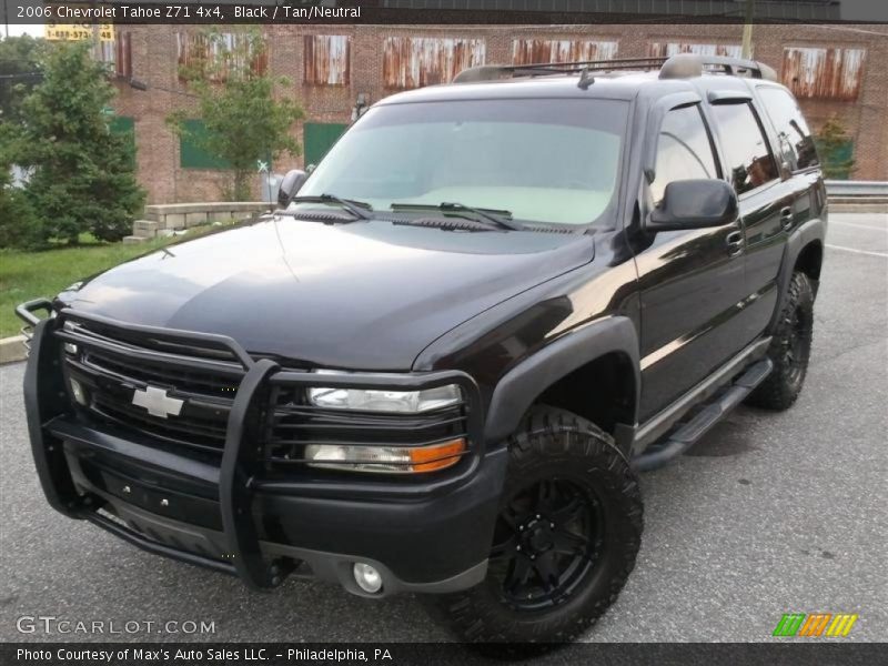 Black / Tan/Neutral 2006 Chevrolet Tahoe Z71 4x4