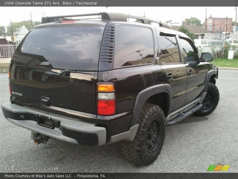 Black / Tan/Neutral 2006 Chevrolet Tahoe Z71 4x4