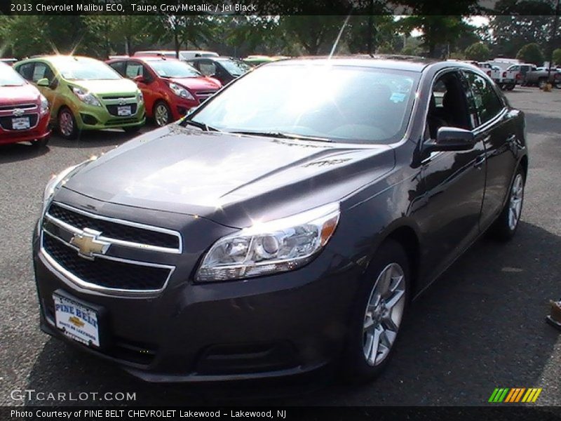 Taupe Gray Metallic / Jet Black 2013 Chevrolet Malibu ECO