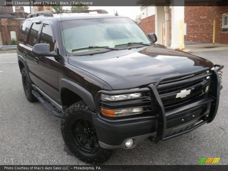 Black / Tan/Neutral 2006 Chevrolet Tahoe Z71 4x4