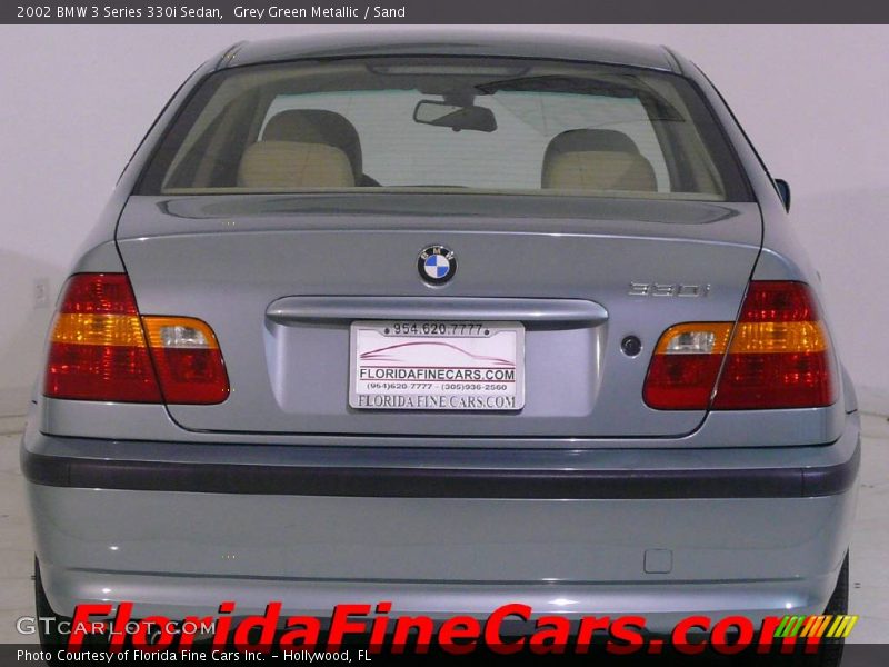 Grey Green Metallic / Sand 2002 BMW 3 Series 330i Sedan