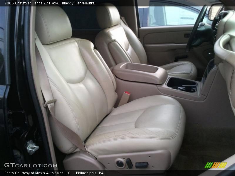 Black / Tan/Neutral 2006 Chevrolet Tahoe Z71 4x4