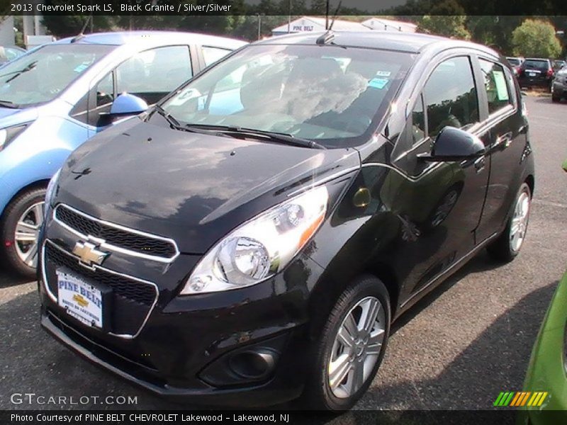 Black Granite / Silver/Silver 2013 Chevrolet Spark LS