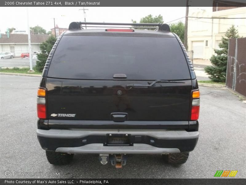 Black / Tan/Neutral 2006 Chevrolet Tahoe Z71 4x4