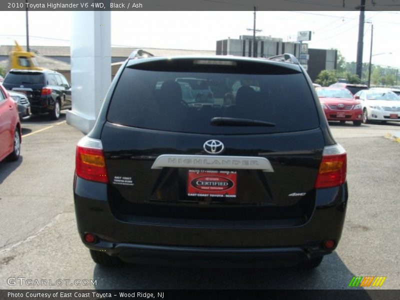 Black / Ash 2010 Toyota Highlander V6 4WD