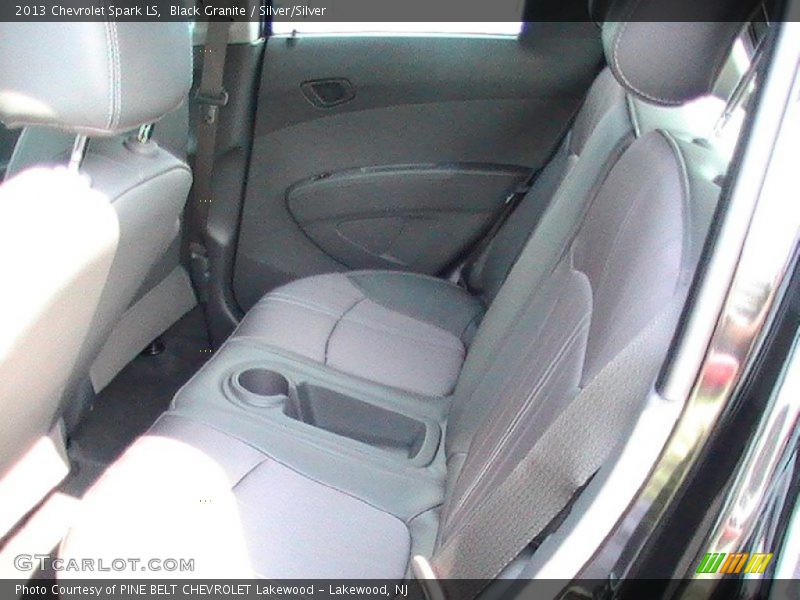 Rear Seat of 2013 Spark LS