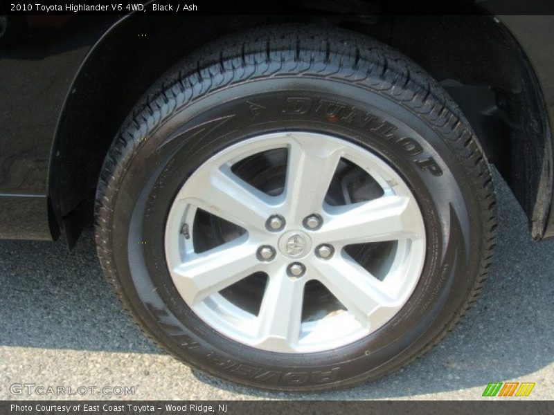 Black / Ash 2010 Toyota Highlander V6 4WD