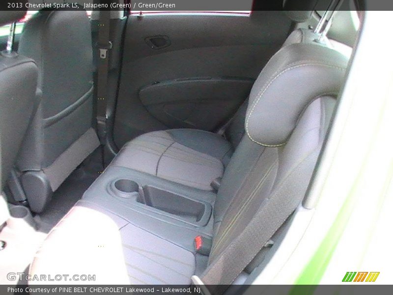 Rear Seat of 2013 Spark LS