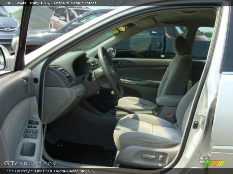 Lunar Mist Metallic / Stone 2002 Toyota Camry LE V6