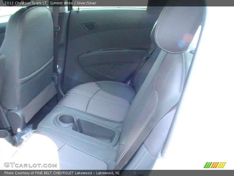Summit White / Silver/Silver 2013 Chevrolet Spark LT