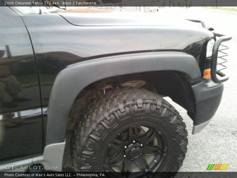 Black / Tan/Neutral 2006 Chevrolet Tahoe Z71 4x4