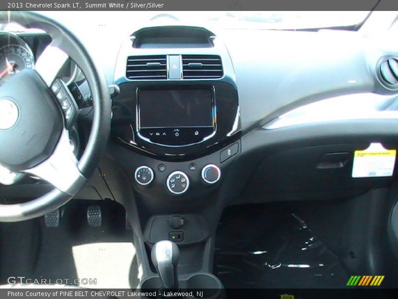 Summit White / Silver/Silver 2013 Chevrolet Spark LT