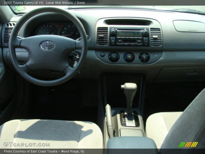 Lunar Mist Metallic / Stone 2002 Toyota Camry LE V6