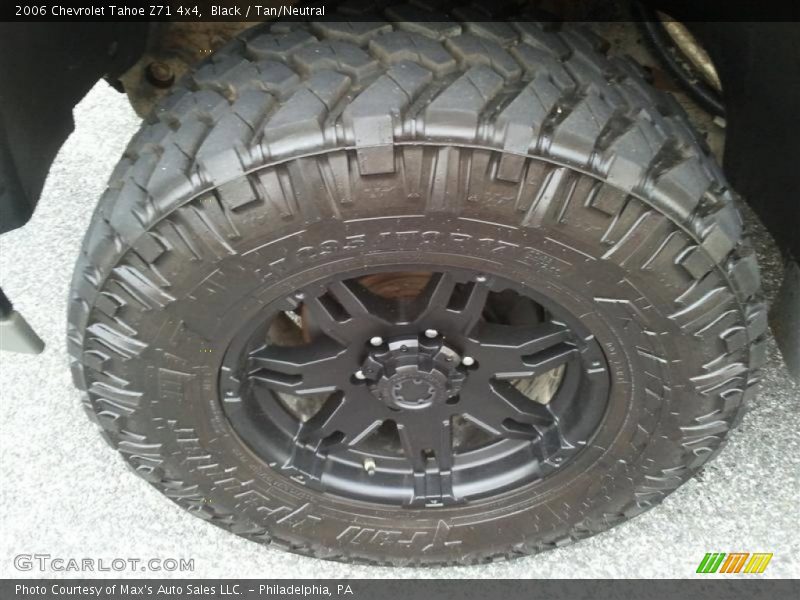 Black / Tan/Neutral 2006 Chevrolet Tahoe Z71 4x4