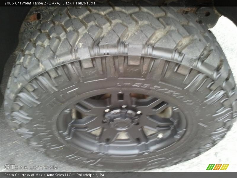 Black / Tan/Neutral 2006 Chevrolet Tahoe Z71 4x4