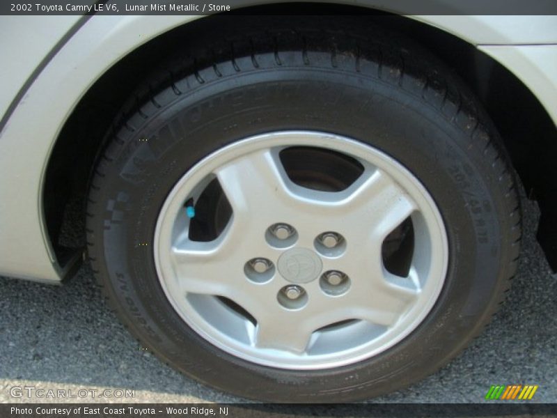 Lunar Mist Metallic / Stone 2002 Toyota Camry LE V6
