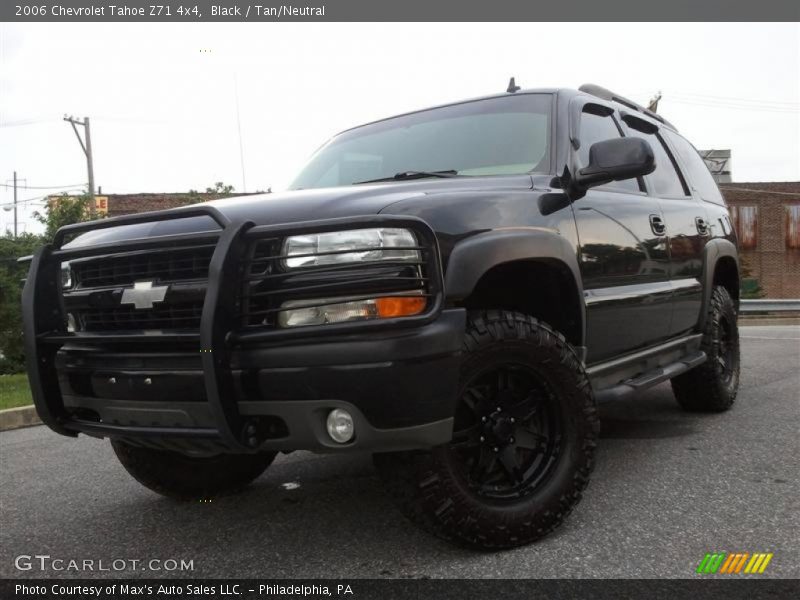 Black / Tan/Neutral 2006 Chevrolet Tahoe Z71 4x4