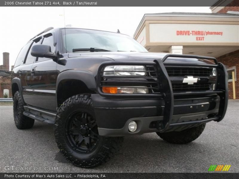 Black / Tan/Neutral 2006 Chevrolet Tahoe Z71 4x4