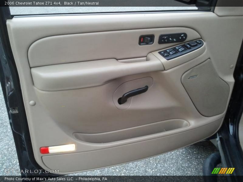 Black / Tan/Neutral 2006 Chevrolet Tahoe Z71 4x4