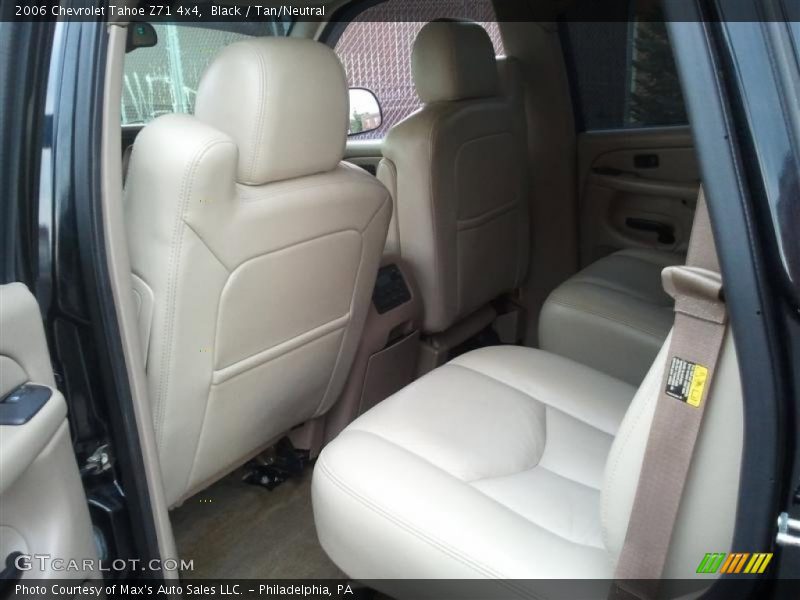 Black / Tan/Neutral 2006 Chevrolet Tahoe Z71 4x4