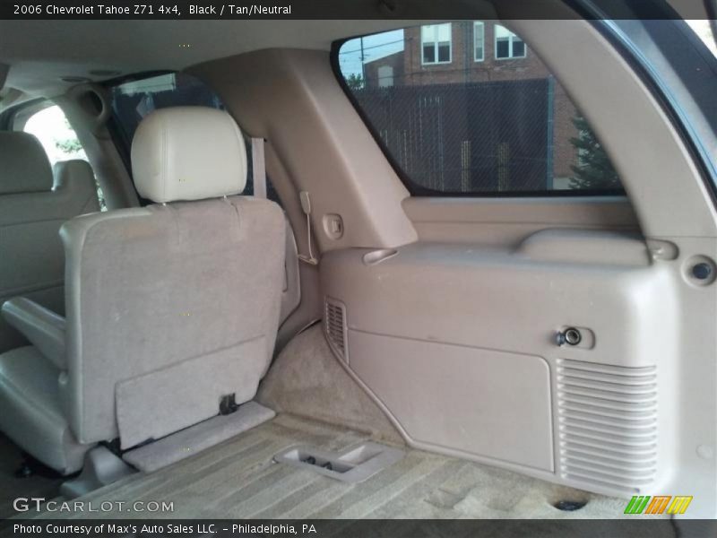 Black / Tan/Neutral 2006 Chevrolet Tahoe Z71 4x4