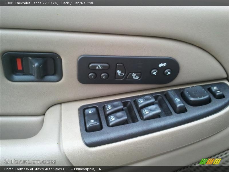 Black / Tan/Neutral 2006 Chevrolet Tahoe Z71 4x4