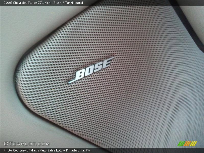 Audio System of 2006 Tahoe Z71 4x4