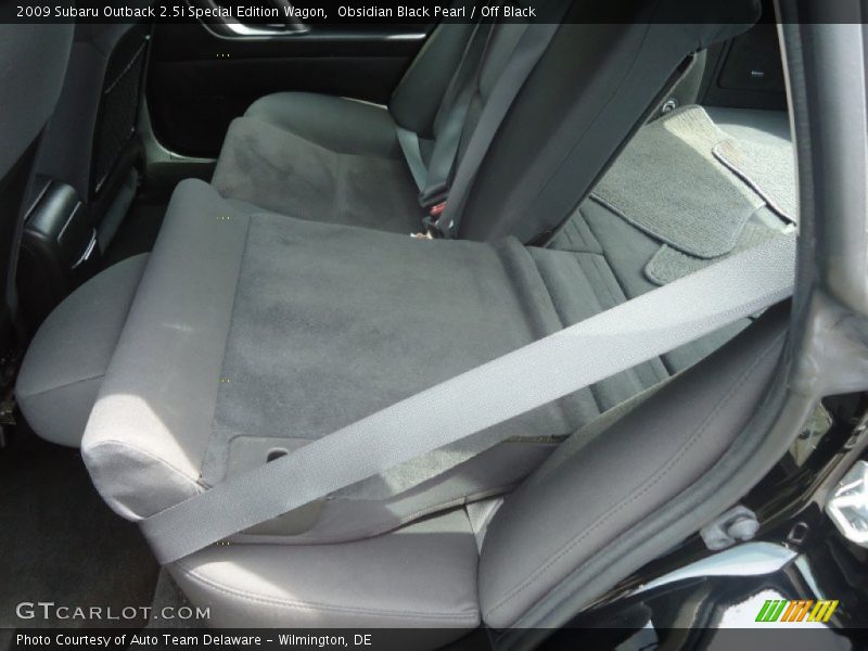 Obsidian Black Pearl / Off Black 2009 Subaru Outback 2.5i Special Edition Wagon